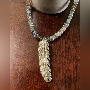 Jennifer Lyon Labradorite Necklace